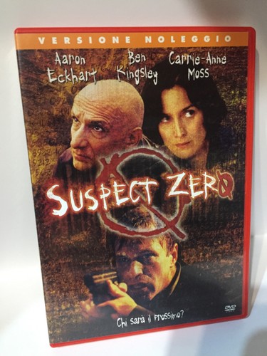Suspect zero dvd - ex, noleggio