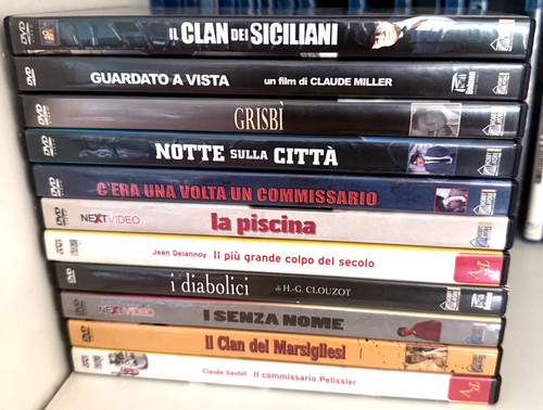 Lotto film noir - francesi,